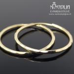 Geltono aukso auskarai rinkės