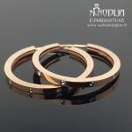 Auksiniai auskarai rinkės