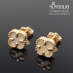 Auksiniai auskarai Dobiliukai