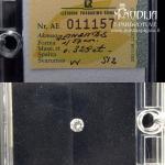 Juvelyrinis akmuo briliantas 0,329ct