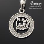 Sidabrinis pakabukas Vandenis