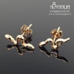 Auksiniai auskarai Gyvatėlės