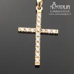 Auksinis pakabukas Kryžiukas