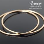 Graviruoti auksiniai auskarai rinkės