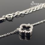 Balto aukso grandinėlė su Dobiliuku