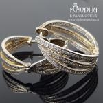 Sidabriniai auskarai rinkės