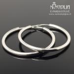 Sidabriniai auskarai rinkės