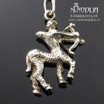 Sidabrinis pakabukas Šaulys