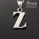 Sidabrinis pakabukas raidelė Z