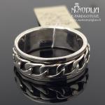 Vyriškas sidabrinis žiedas