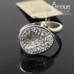 Sidabrinis žiedas su akmenukais