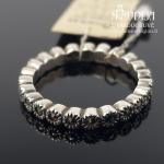 Sidabrinis žiedas su akutėmis