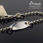 Vaikiška sidabrinė apyrankė