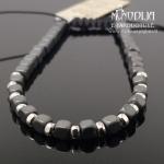 Sidabrinė apyrankė su karoliukais