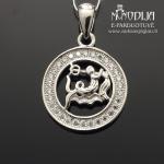 Sidabrinis pakabukas Vandenis