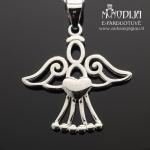 Sidabrinis pakabukas Angeliukas