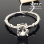 Sidabrinis žiedas su akute