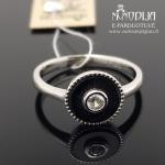 Sidabrinis žiedas su akmenukais