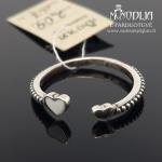 Sidabrinis žiedas Širdelės