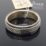 Vyriškas sidabrinis žiedas