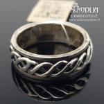 Vyriškas sidabrinis žiedas