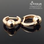 Auksiniai auskarai rinkės