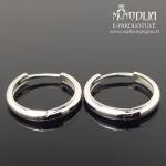 Balto aukso auskarai rinkės