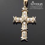Auksinis pakabukas Kryžiukas