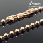 Auksinė grandinėlė su burbuliukais