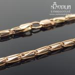 Auksinė grandinėlė su baltu auksu