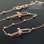 Auksinė grandinėlė su pakabukais