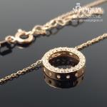 Auksinė grandinėlė su akutėmis