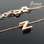 Auksinė grandinėlė su raidele Z