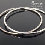 Sidabriniai auskarai rinkės