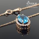 Auksinė grandinėlė su akutėmis