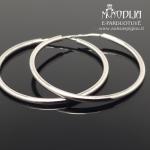 Sidabriniai auskarai rinkės