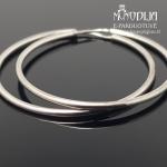 Sidabriniai auskarai rinkės