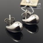 Sidabriniai auskarai Lašas