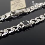 Sidabrinė apyrankė Curb