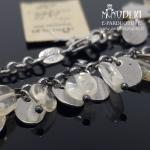 Sidabrinė apyrankė su akmenukais