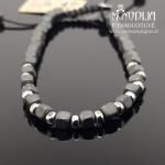 Sidabrinė apyrankė su karoliukais