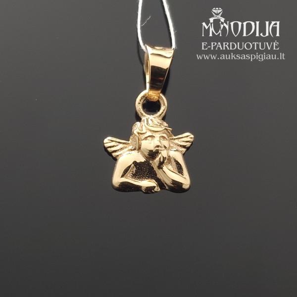 Auksinis pakabukas Angeliukas
