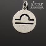 Sidabrinis pakabukas Svarstyklės