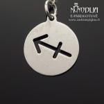 Sidabrinis pakabukas Šaulys