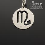 Sidabrinis pakabukas Skorpionas