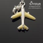 Sidabrinis pakabukas Lėktuvas