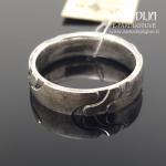 Graviruotas sidabrinis žiedas