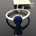 Sidabrinis žiedas su akute