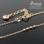 Auksinė grandinėlė su burbuliukais